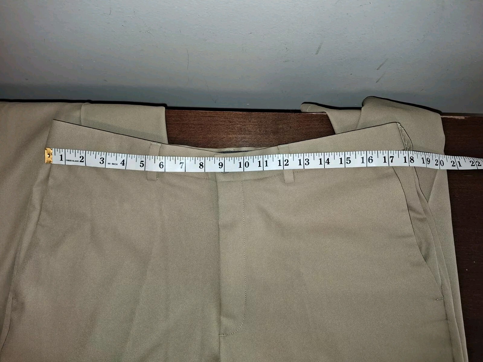 HAGGAR COOL 18 PRO CLASSIC FIT MEN'S ELEGANT DRESS PANTS SIZE 36" X 32