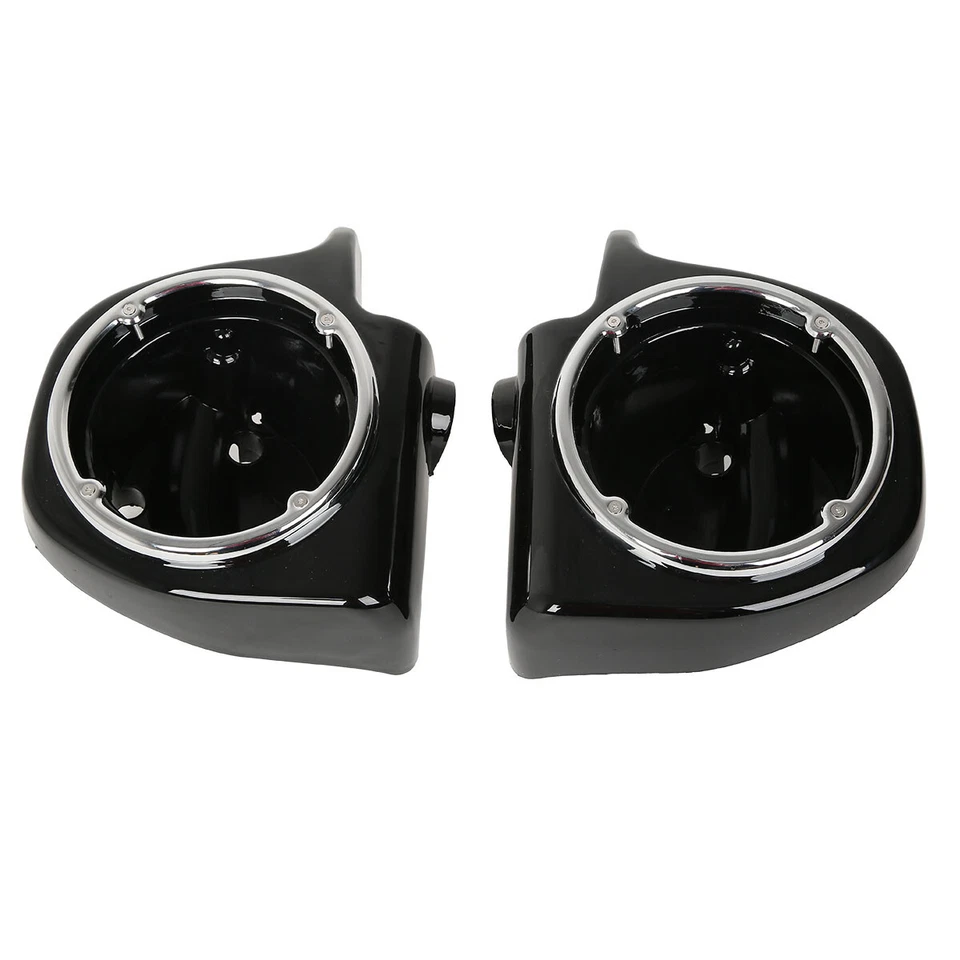 6.5" Speaker Pods Lower Vented Fairing For Harley Touring Electra Street Glide - Image 2 of 4