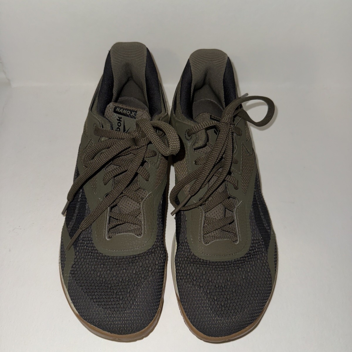 Reebok Nano X Mens Training Shoes Army Green Black Gum G57757 Size 14 Reebok Men main image 3