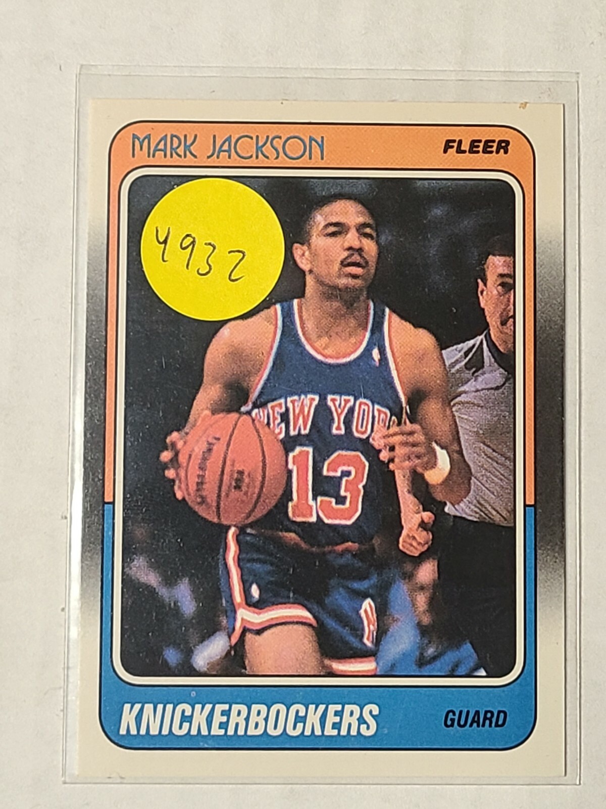 1988-89 Fleer Mark Jackson New York Knicks #82