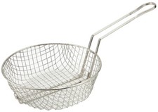 Winco - MSB-08 - 8 in Round Fryer Basket