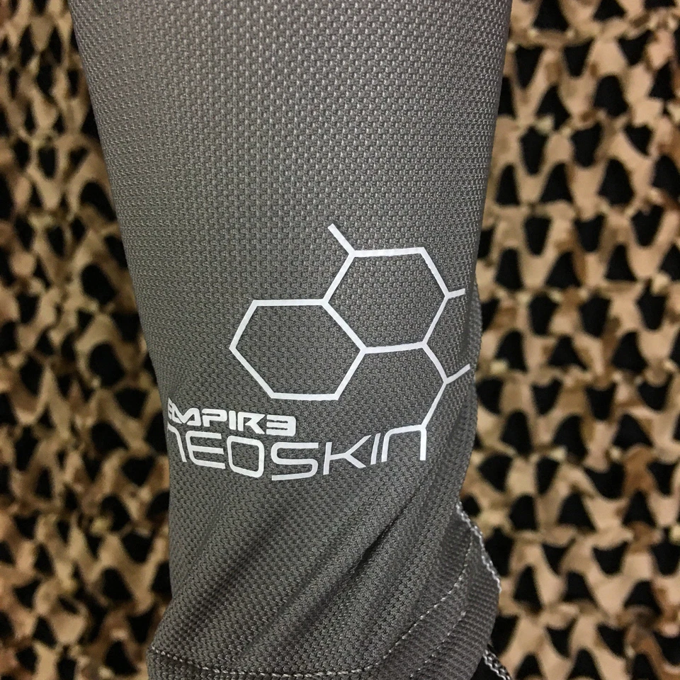 NEW Empire Paintball 2015 NeoSkin Elbow Forearm Arm Pads - Black/Grey - Youth - Image 4 of 4