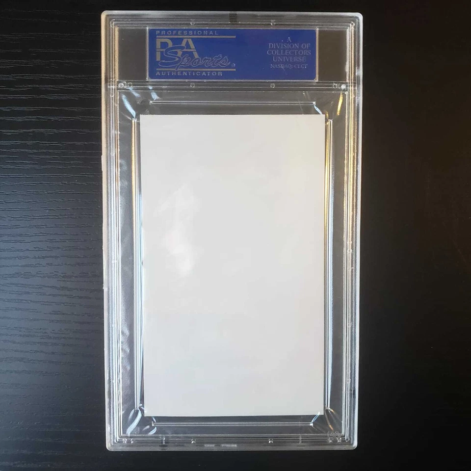 BILLY MARTIN Signed Cut Encapsulated Yankees Auto Autograph PSA/DNA Encapsulated - Image 2 of 2