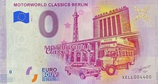 Euro-Billet 0 EURO MOTORWORLD CLASSICS Berlin Deutschland 2019 Nr. 4400