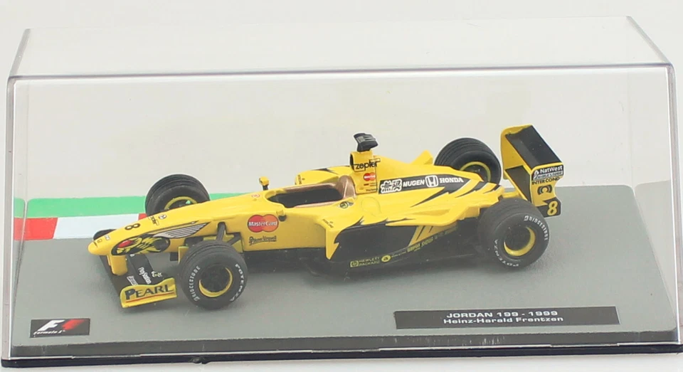Jordan 199 Heinz Harald Frentzen 1999 #8 Formel 1 1:43 Atlas Modellauto - Bild 3 von 3