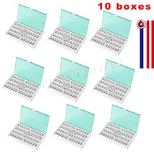10 Dental Molar Crown teeth Kit Preformed Stainless Steel Kids/Adult Crowns 48pc