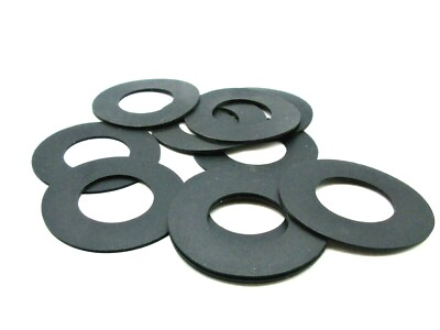 #ad 1 1 4quot; ID x 2 1 2quot; OD x 1 16quot; EPDM Flat Washers for Jigs Fixtures amp; Shop Builds $33.50