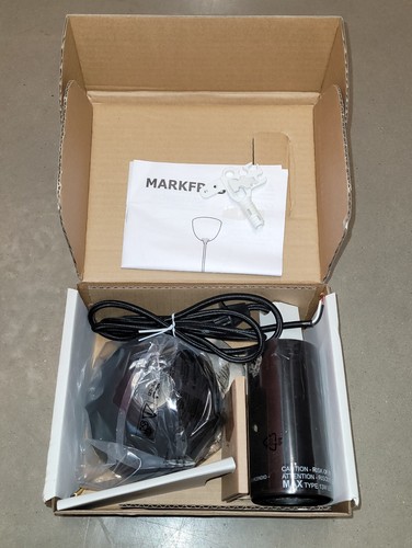 IKEA MARKFROST Cord set, Ceiling Lamp, marble black 5' 11" BRAND NEW - Picture 2 of 7