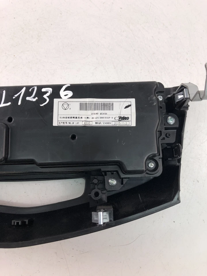 NISSAN QASHQAI II J11, J11 Climate Control Unit 27500AEA0A 2015 20444835 - Image 3 of 4