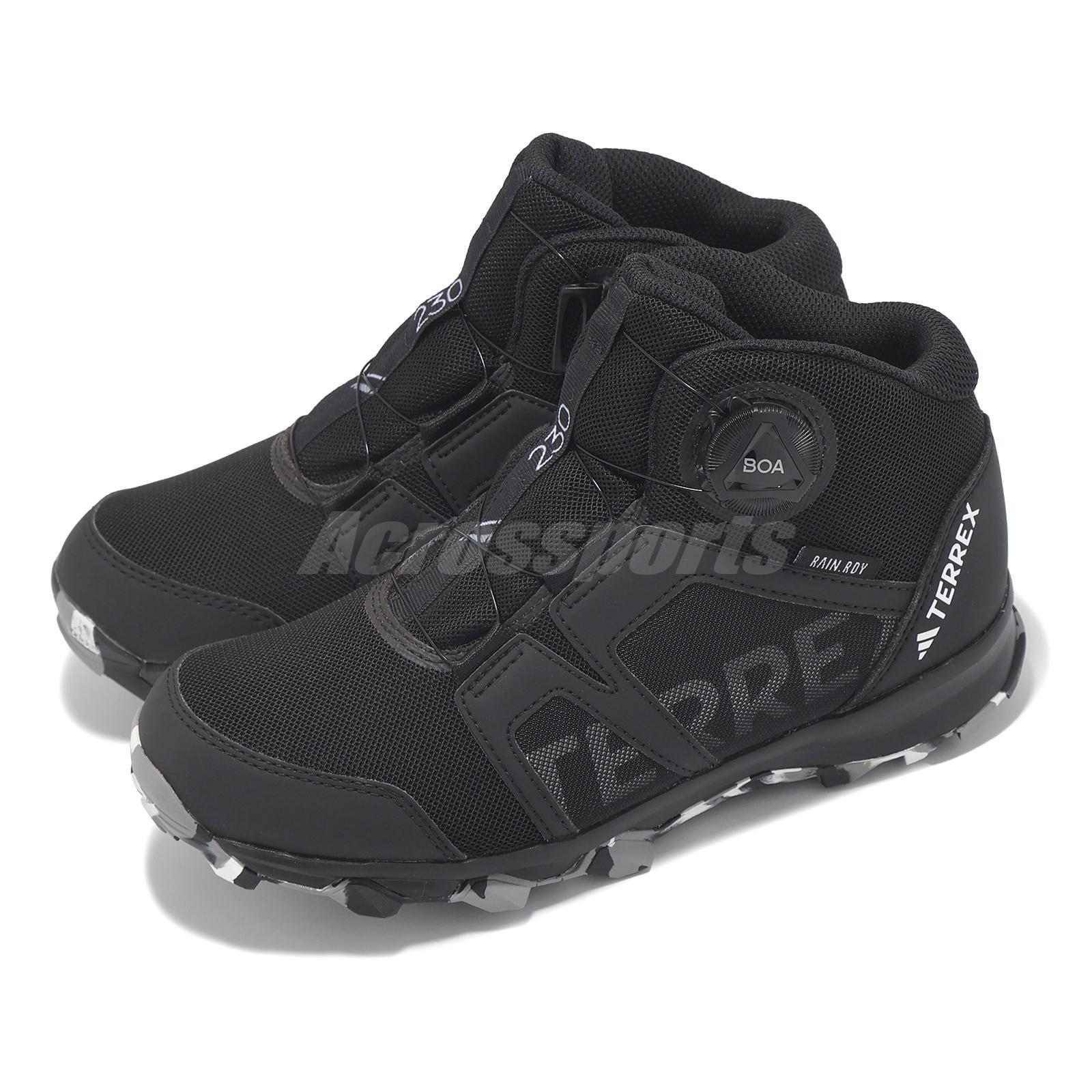 adidas Terrex BOA Mid R.RDY Black Kids Preschool Running Shoes IF7508 adidas Terrex BOA Mid R.RDY Black Kids Preschool Running Shoes IF7508