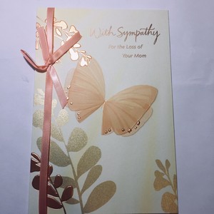 SYMPATHY LOSS OF Mother Loss Of Mom Hallmark Card | eBay