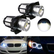 For BMW 3 E90 E91 Angel Eyes Halo LED Marker Lights Bulb Canbus Error Free White