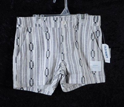old navy white linen shorts