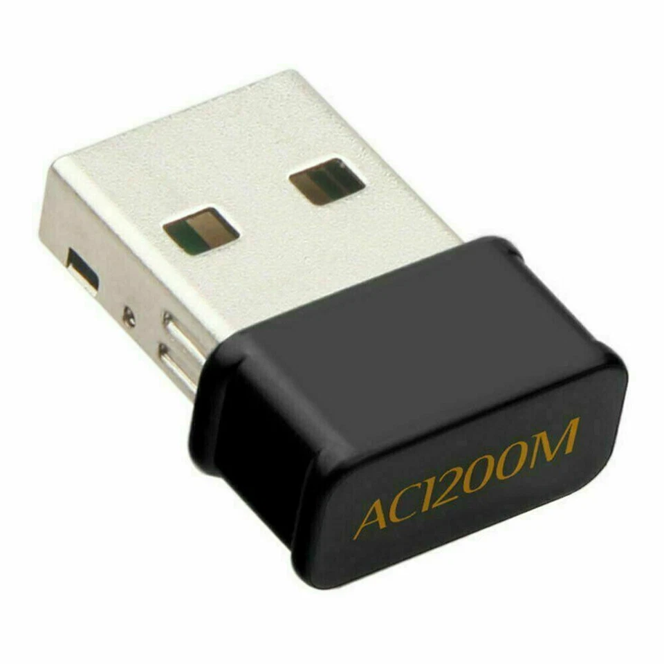 USB WiFi Wireless AC1200 Mbps Adapter Dongle USB 3.0 Network Card for PC Laptop - Image 2 of 4