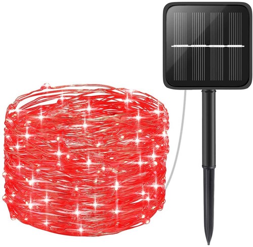 100LED Solar Fairy String Lights Outdoor Waterproof Garden Party Decoration Lamp - Picture 33 of 35