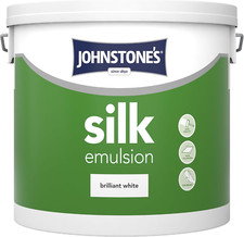 306759 Silk Emulsion Paint, Brilliant White, 5 L (Pack of 1) 2.24 per litre