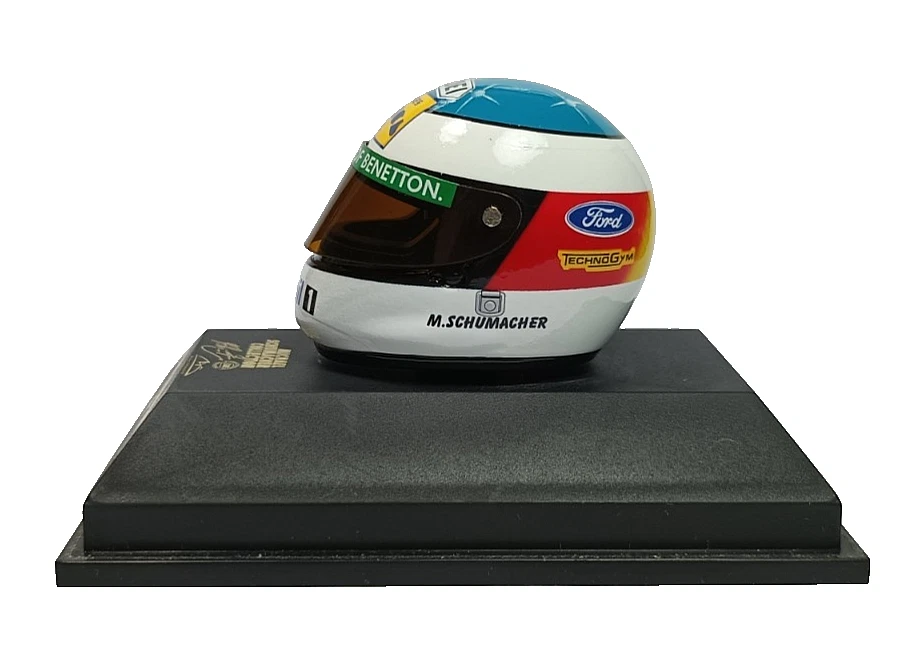 MINICHAMPS Helm 1992 Michael Schumacher 1:8 Formel1 Benetton - Bild 4 von 4