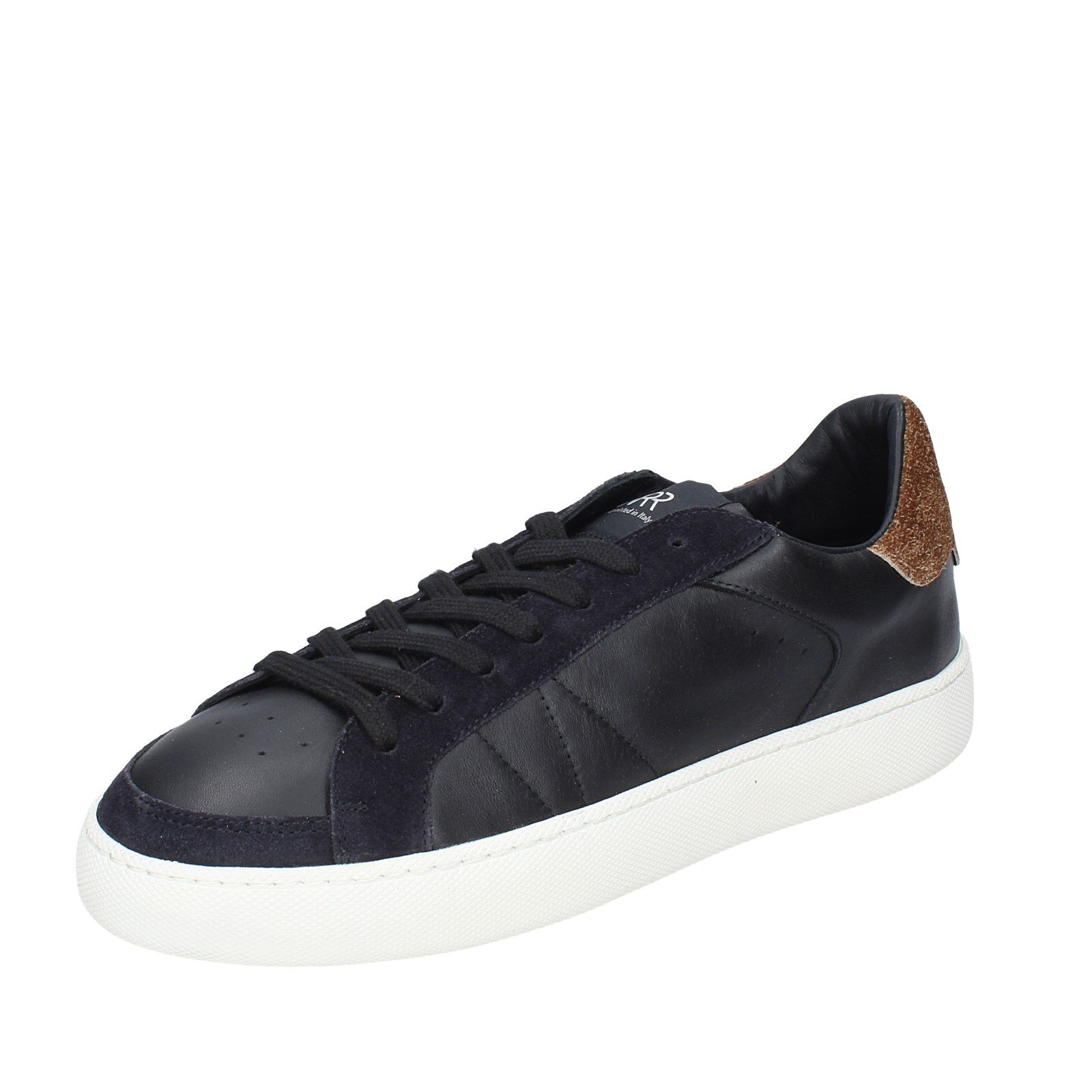 Мужская обувь NIRA RUBENS 9 (EU 42) кроссовки черные кожаные замшевые EX191-42