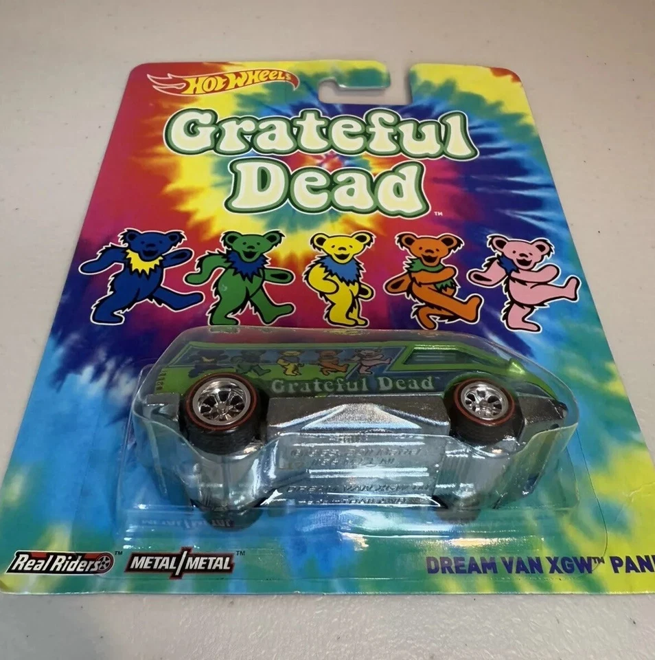 Hot Wheels Real Rider Grateful Dead Dream Van XGW Panel New/Sealed - Image 4 of 4