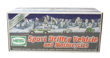 Hess Toy Suv and Motorcycle 2004 40TH Anniversary 1964-2004 In Box
