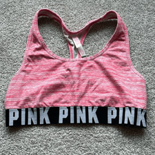 PINK by Victoria  s Secret Pink Heathered Sports Bra