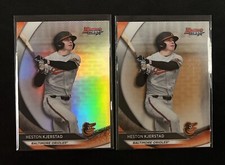 Heston Kjerstad - 2020 Bowman's Best Top Prospects Refractor & Base Lot x2 #TP-7