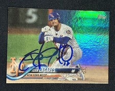 2018 Topps Update Rainbow Foil #US166 Signed Juan Lagares Autographed Mets Card