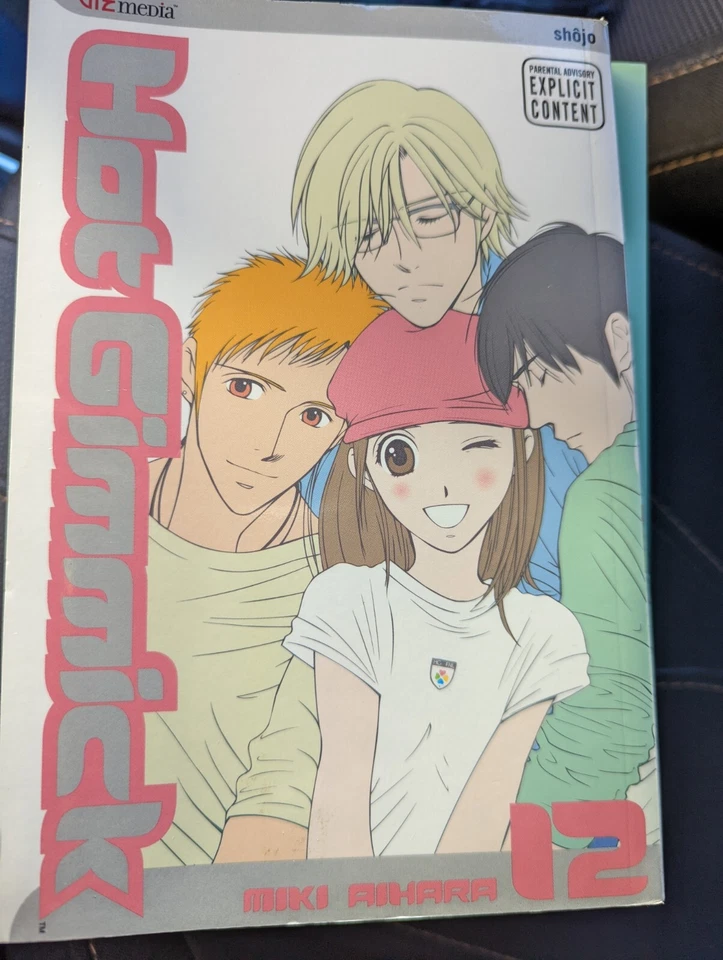 Lote de 4 Manga Hot Gimmick Miki Aihara 2 7 8 12 VIZ Media Shojo Tapa blanda Foto 3 de 4