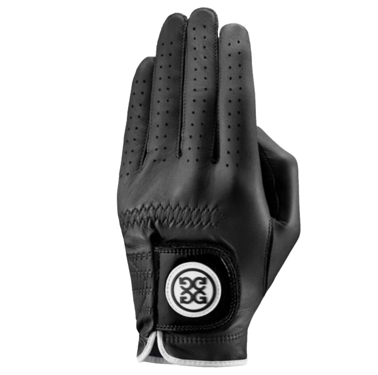 Talla L Negro Guantes de Golf para mujeres