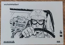 MICHEL VAILLANT LE PILOTE en action au volant  aux 24 heures du MANS Jean Graton
