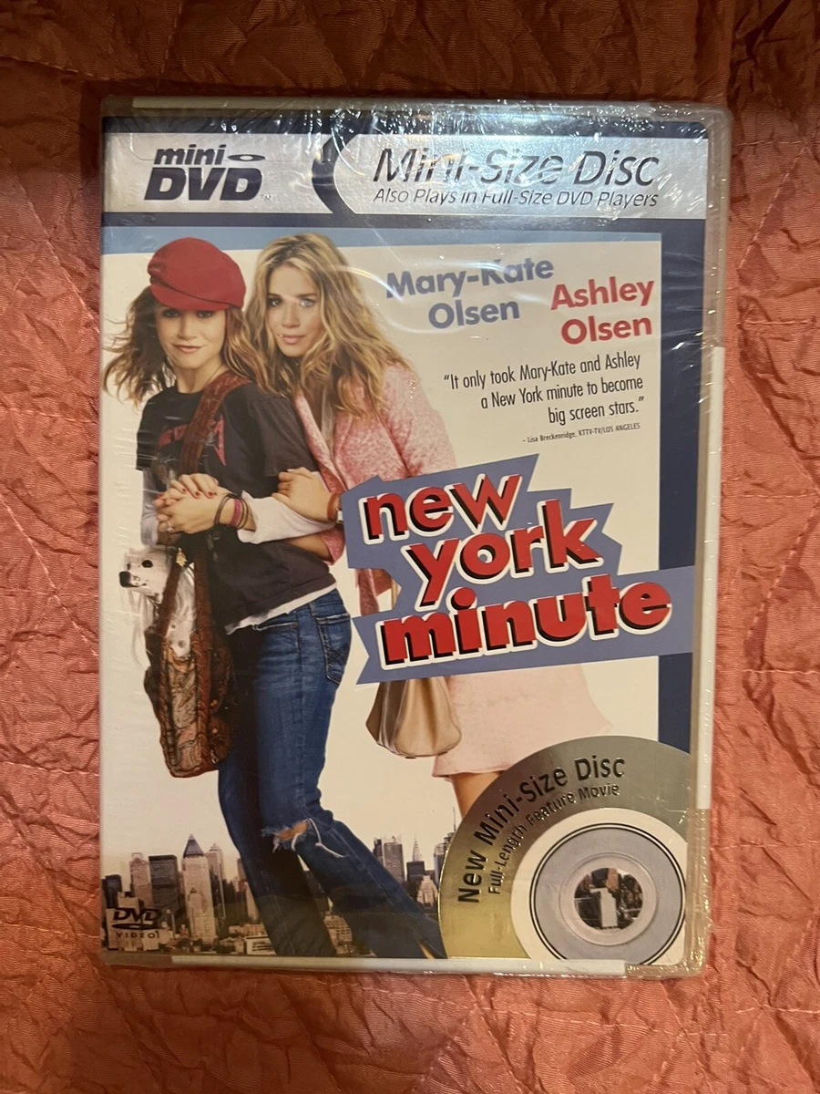 BRAND NEW SEALED DVD NEW YORK MINUTE MINI SIZE DISC FREE MEDIA
