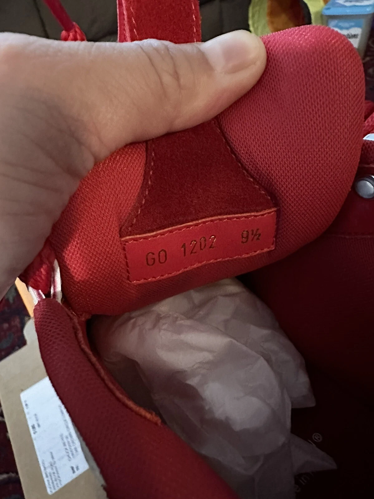 Louis Vuitton Skate Sneaker Red Mens LV Sz 9.5 Exclusive Online 100% Authentic