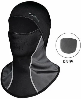 ROCKBROS Sturmhaube Balaclava Fahrrad Maske Motorrad Anti-Staub Mit Filter 7Type