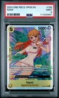 2024 One Piece Op08 Two Legends Nami #106 OP08-106 SR PSA 9