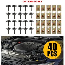 For Honda Body Bolts U-nut Clips Engine Under Cover Splash Shield Guard 1-5Set