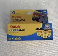 Kodak GC/UltraMax 400 Color Negative Film 35mm Roll Film, 24 Exposures, 4-pack 