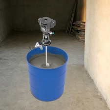 1/2 HP Farbmischer Luftr&uuml;hrwerk Pneumatische Horizontale Platte R&uuml;hrer 50 Gallon