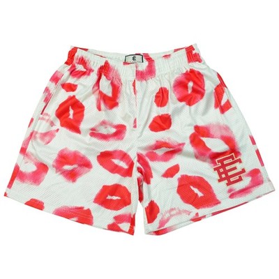 Eric Emanuel EE Valentines Day Kiss Shorts White | eBay