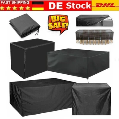 MARKENLOS Abdeckplane Gartenmöbel Abdeckung wasserdicht winterfest Schutzhülle GARTENTISCH