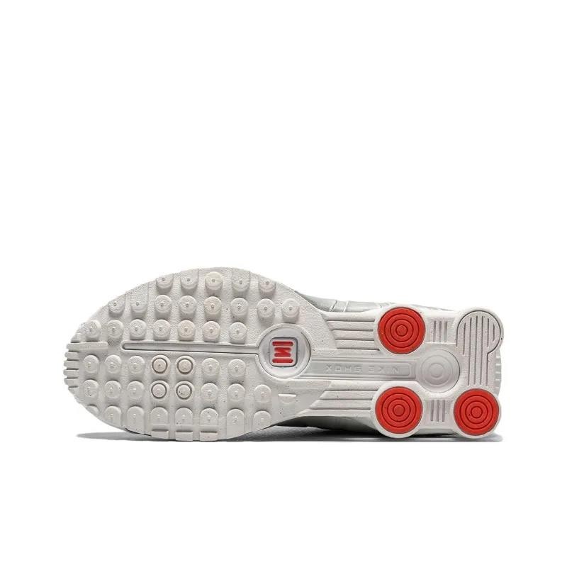 ★NIKE★ Sharks R4 W White llic Silver Bolt White AR3565 Nike Shox R4 White Metallic Silver 2024 AR3565-101 Womens