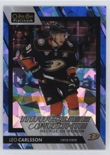 2023 O-Pee-Chee Platinum Marquee Rookies Blue Fragments 7/125 Leo Carlsson 0px1