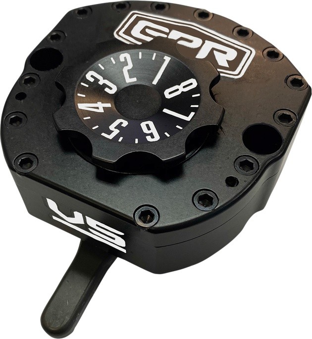 R☆W GPR V5 Stabilizer 2008-10 Kawasaki Ninja ZX10R Black or