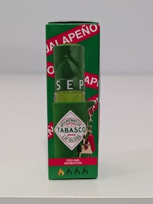 NEW! Sephora x TABASCO Green Jalapeño Outrageous Plump Effect Lip Gloss 6ml