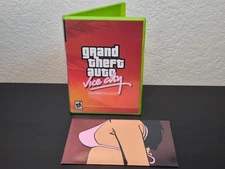 Xbox Grand Theft Auto Vice City Game Complete Clean CIB Map/Poster Mint Disc