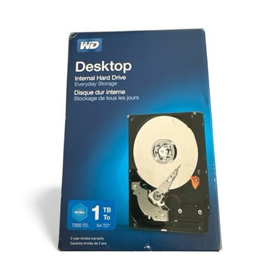 Western Digital WD Internal Desktop Hard Drive 1 TB wdbh2d0010hnc-nrsn  
