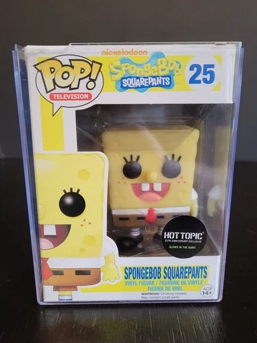 Spongebob Squarepants 25 Hot Topic FUNKO POP Television Glow in the Dark NEW #2