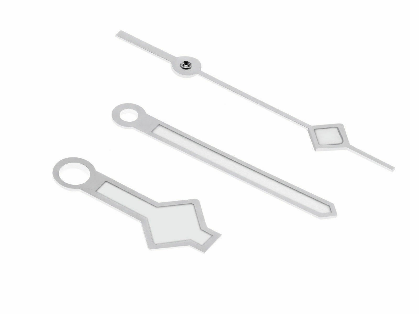 WATCH HANDS SNOW FLAKE FOR SILVER  MIYOTA MOVEMENT 8200 8205 8215 821A AUTOMATIC