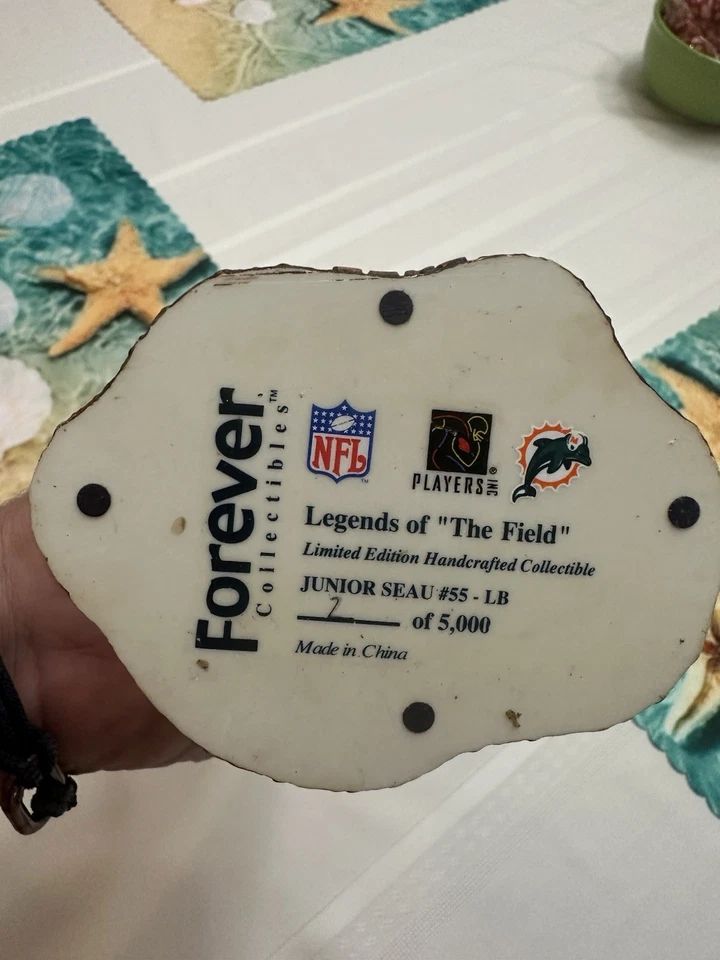 Cabeza Bobble Junior Seau Rara #2 De 5.000 Foto 3 de 3