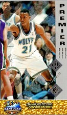 1995-96 SP #159 Kevin Garnett Rookie Card. rookie card picture