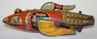 1927 MARX BUCK ROGERS TIN LITHO WIND-UP ROCKET SHIP SPACE TOY